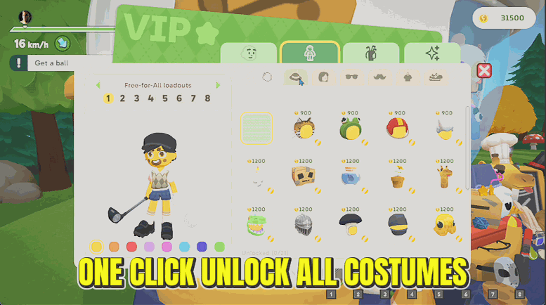 Super Battle Golf — Walk-In Closet (screenshot 3)